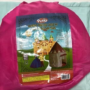 Playz Princess Pink Castle Pop Up Tent  Playhouse